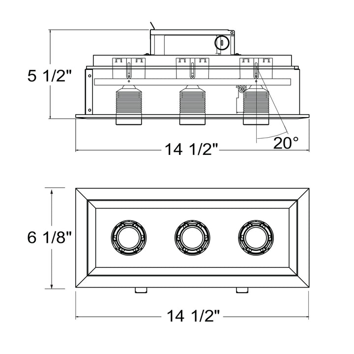 Eurofase Pulldown Recessed