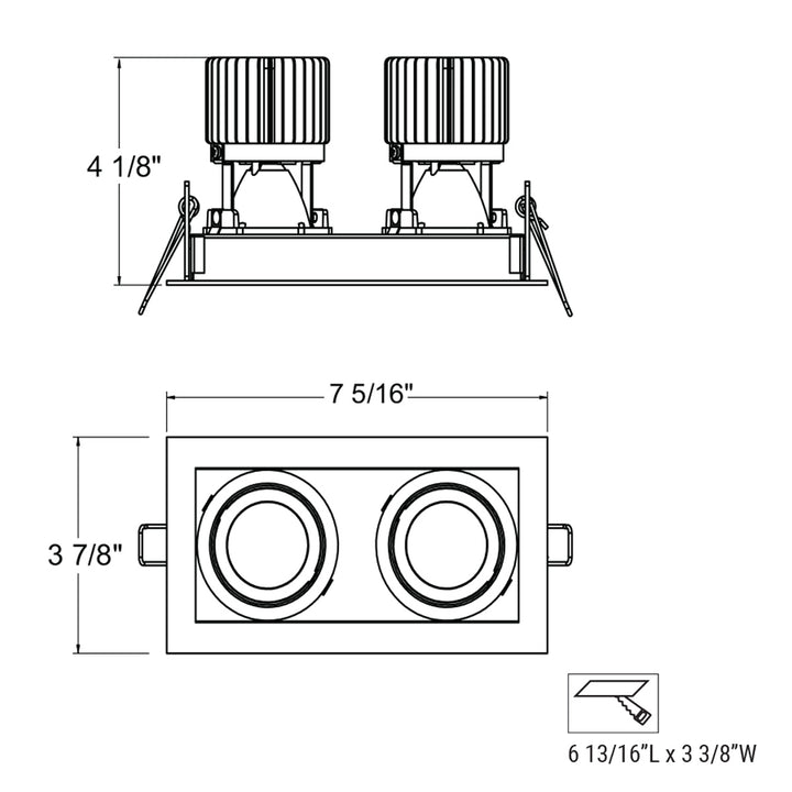 Eurofase Two Light Downlight