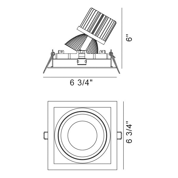 Eurofase One Light Gimbal