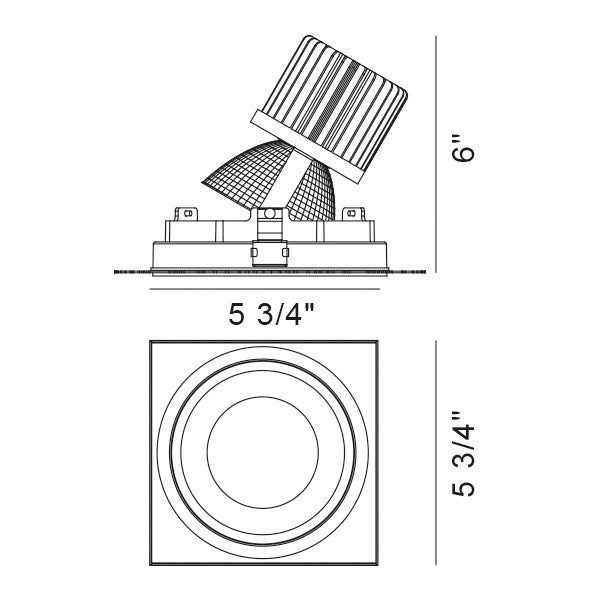 Eurofase One Light Gimbal