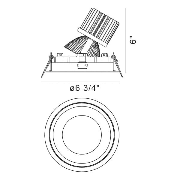 Eurofase One Light Gimbal