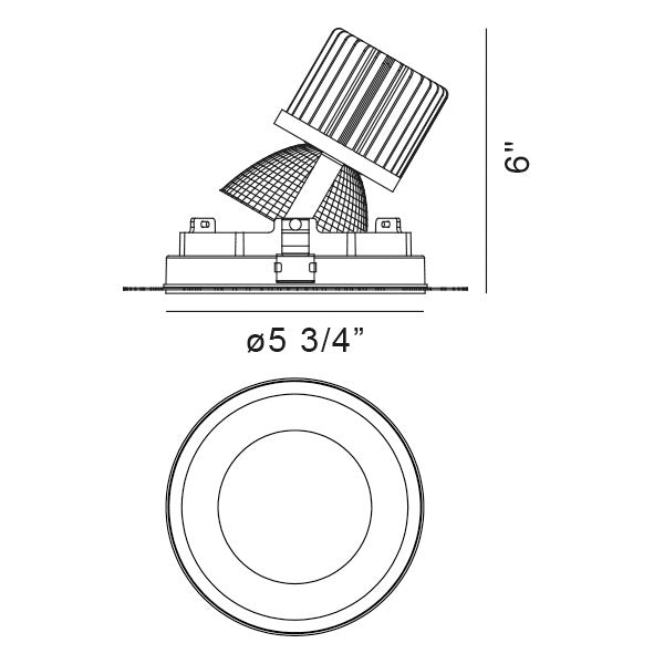 Eurofase One Light Gimbal