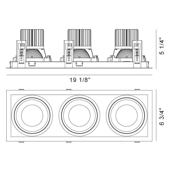 Eurofase Three Light Downlight