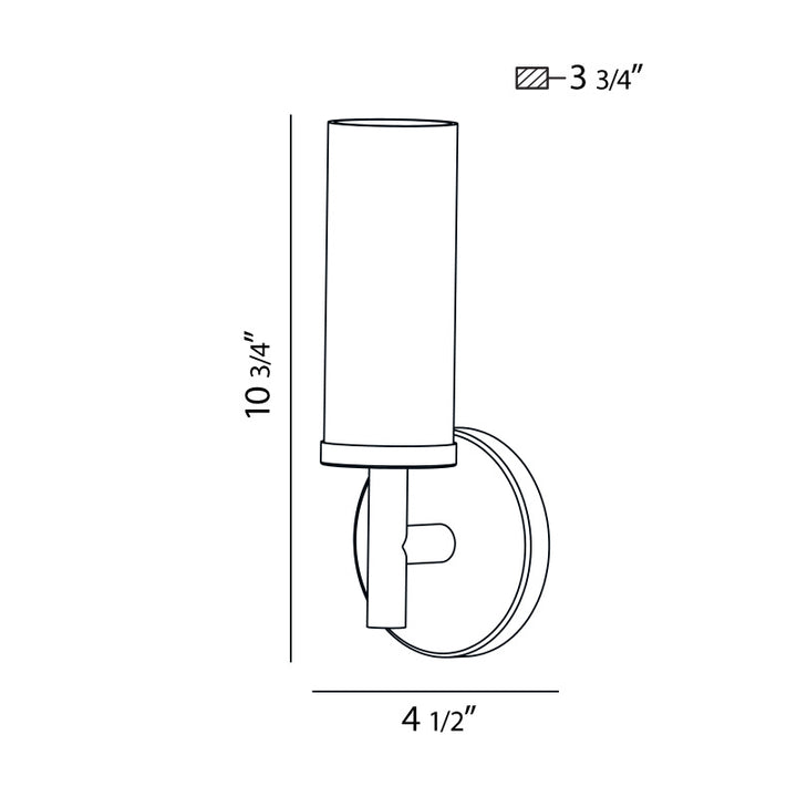 Eurofase One Light Wall Sconce