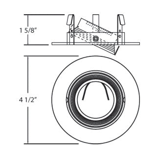 Eurofase Baffle Gimbal