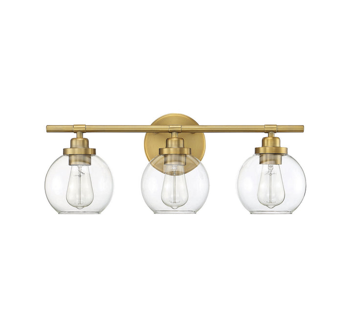 Savoy House Carson Three Light Bath Bar