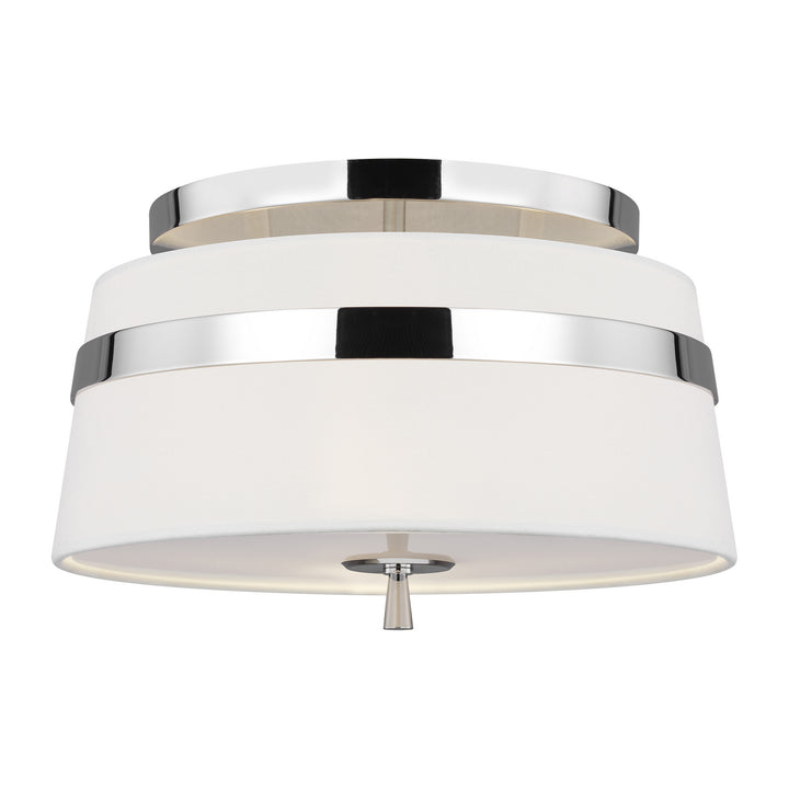 Visual Comfort Studio Three Light Semi-Flush Mount