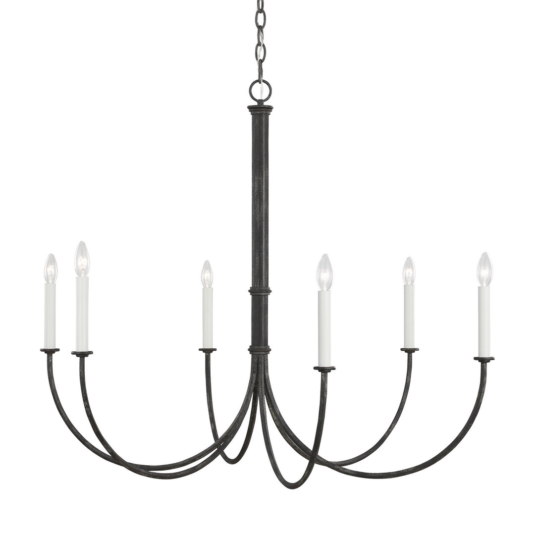 Visual Comfort Studio Six Light Chandelier