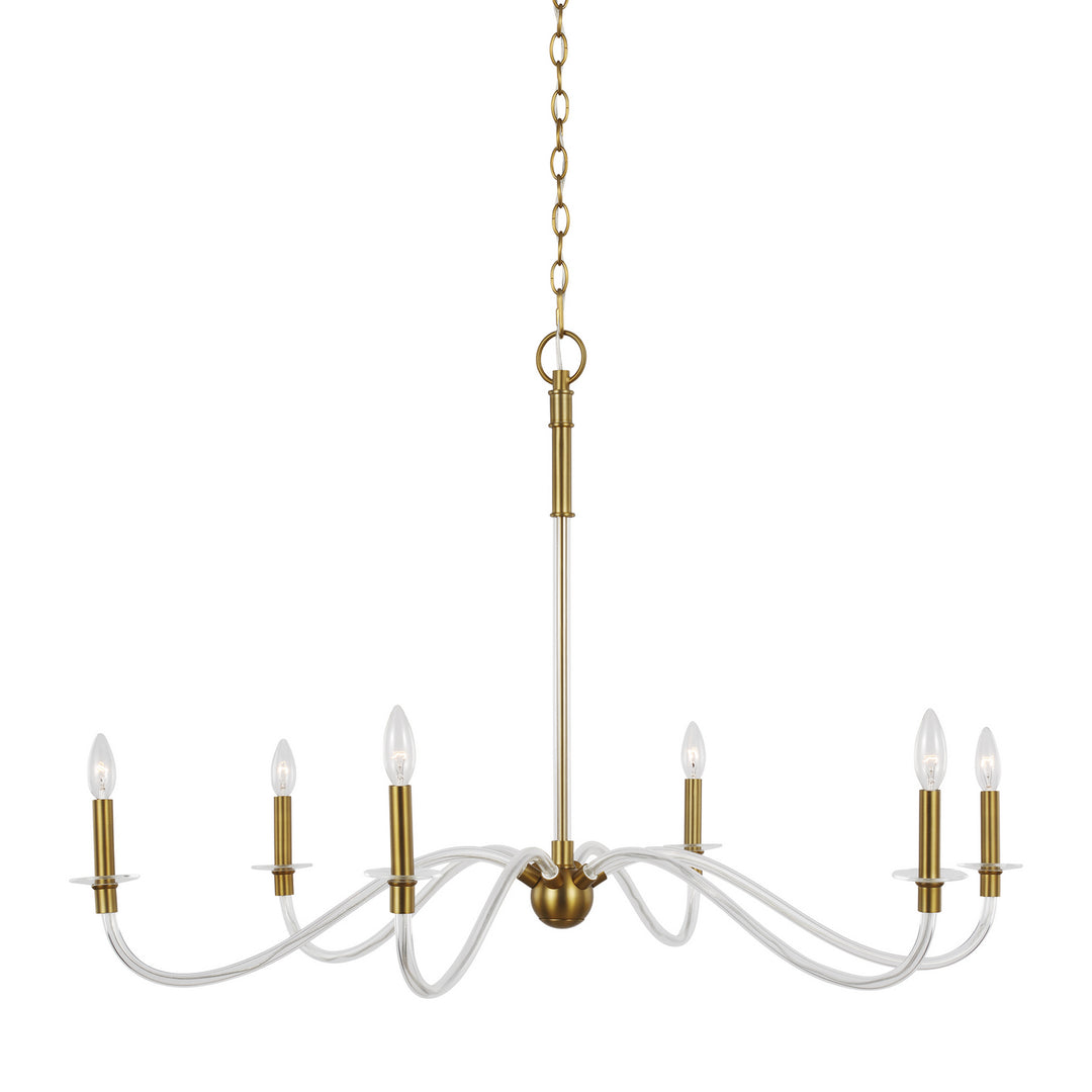 Visual Comfort Studio Six Light Chandelier