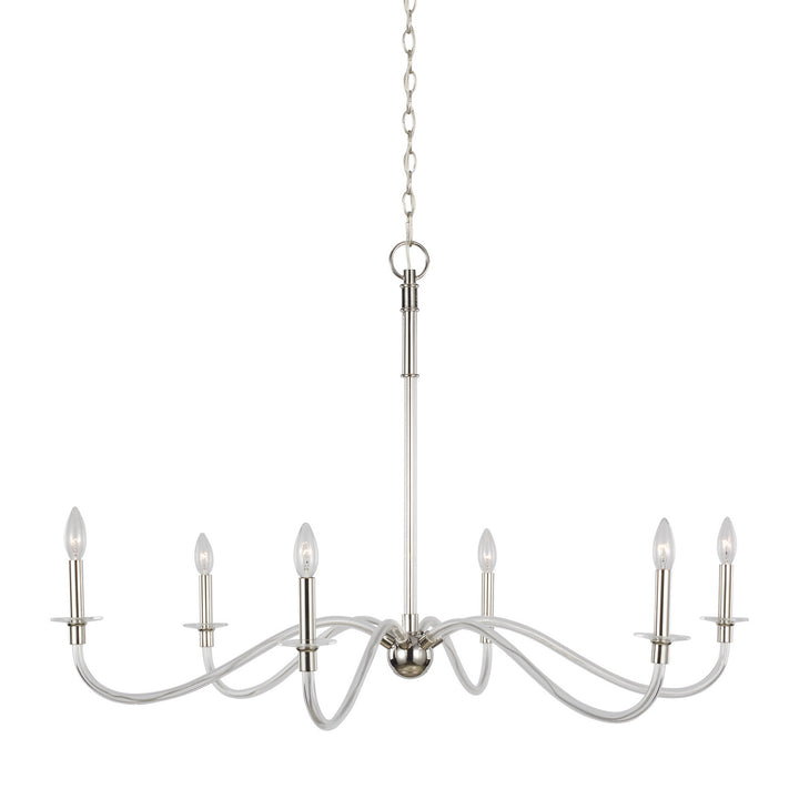 Visual Comfort Studio Six Light Chandelier