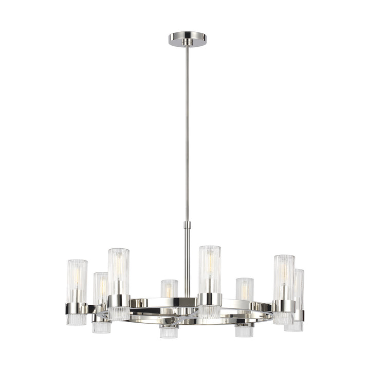 Visual Comfort Studio Eight Light Chandelier