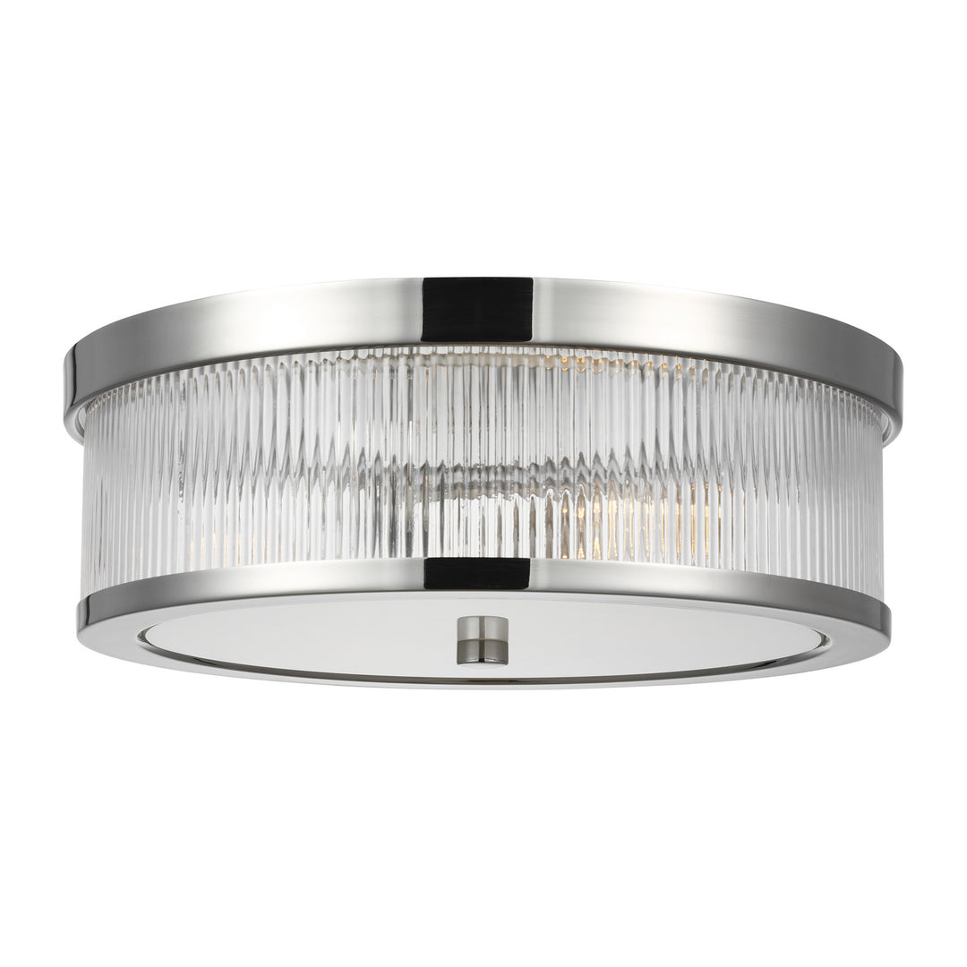 Visual Comfort Studio Two Light Flush Mount