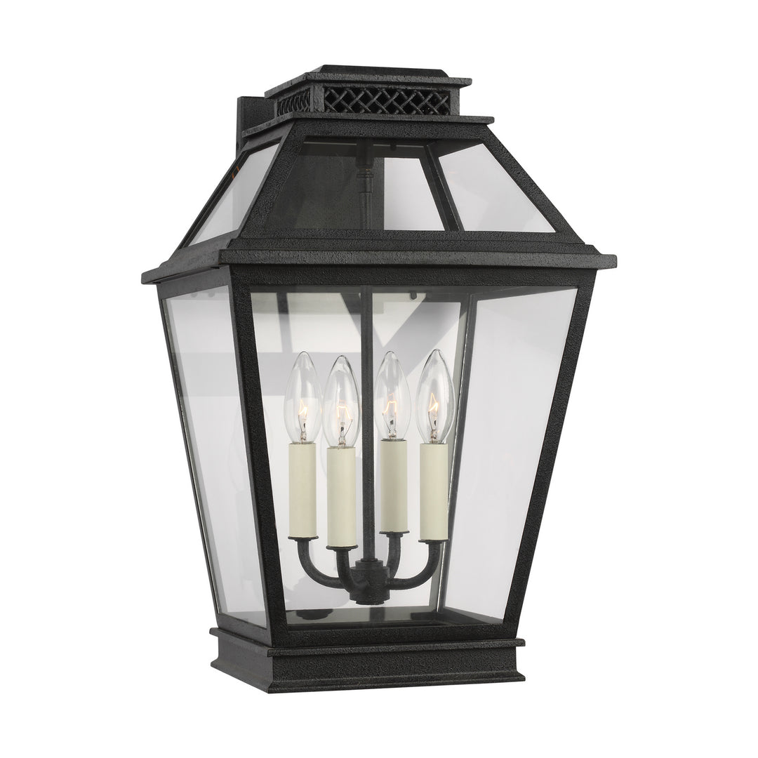 Visual Comfort Studio Four Light Outdoor Wall Lantern