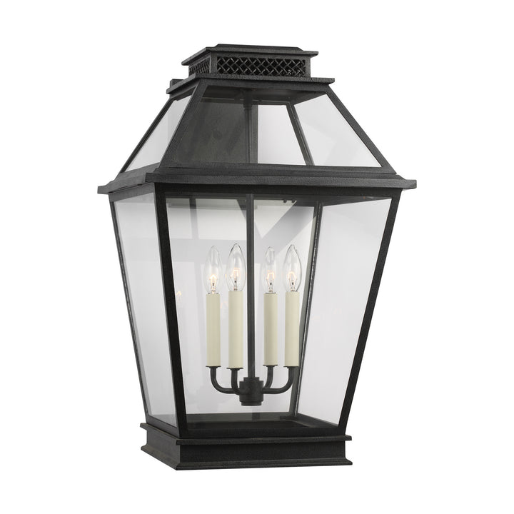 Visual Comfort Studio Four Light Outdoor Wall Lantern