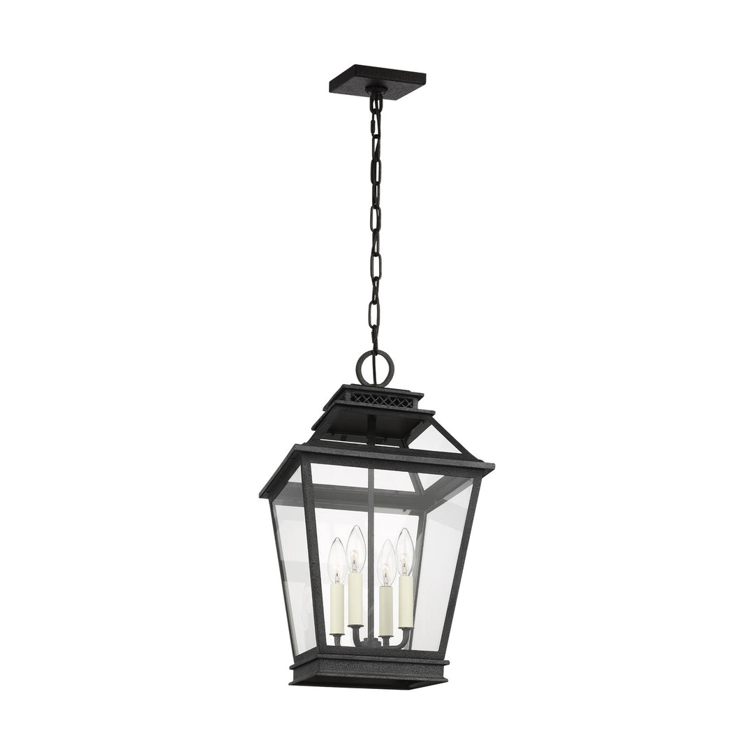 Visual Comfort Studio Four Light Hanging Lantern