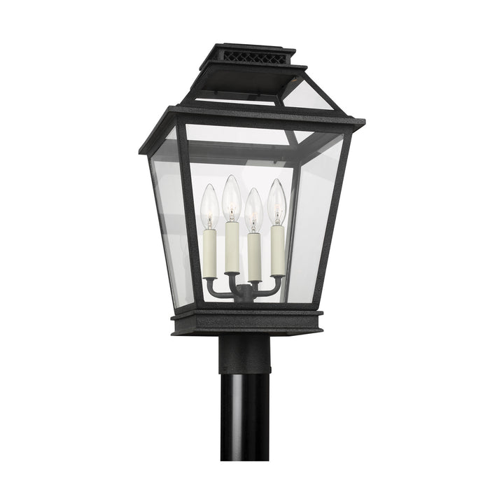 Visual Comfort Studio Four Light Post Lantern