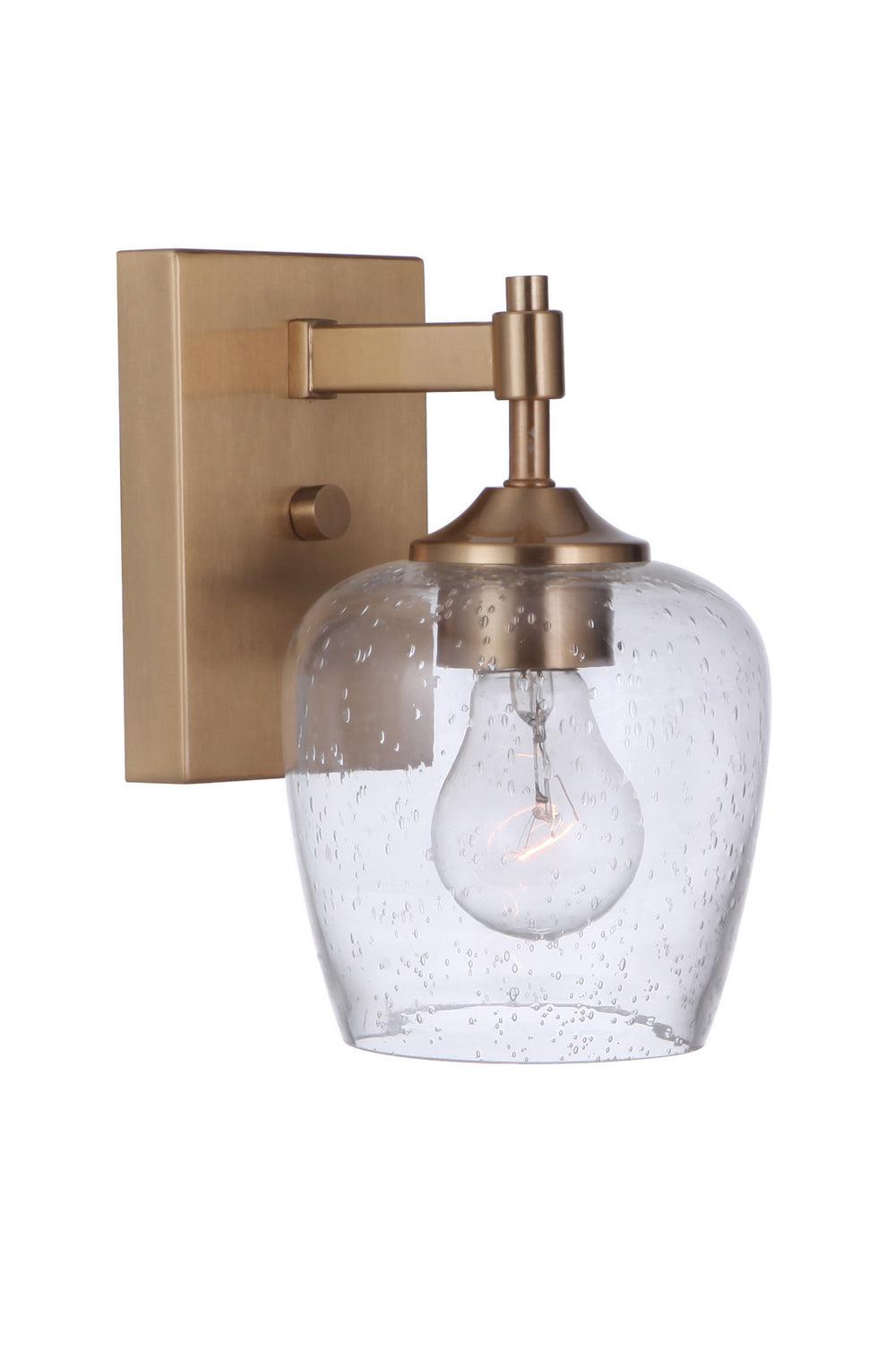 Stellen One Light Wall Sconce in Satin Brass