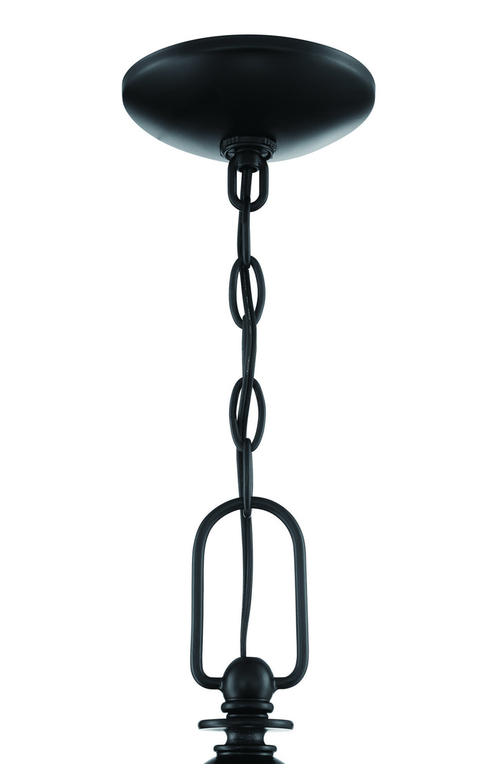 Dardyn Five Light Chandelier in Flat Black