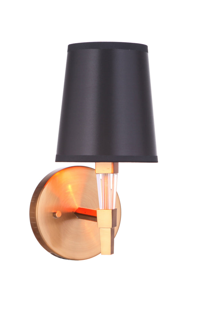 Tarryn One Light Wall Sconce in Satin Brass