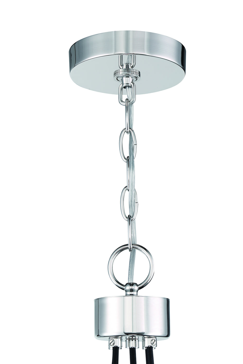 Que Five Light Pendant in Chrome