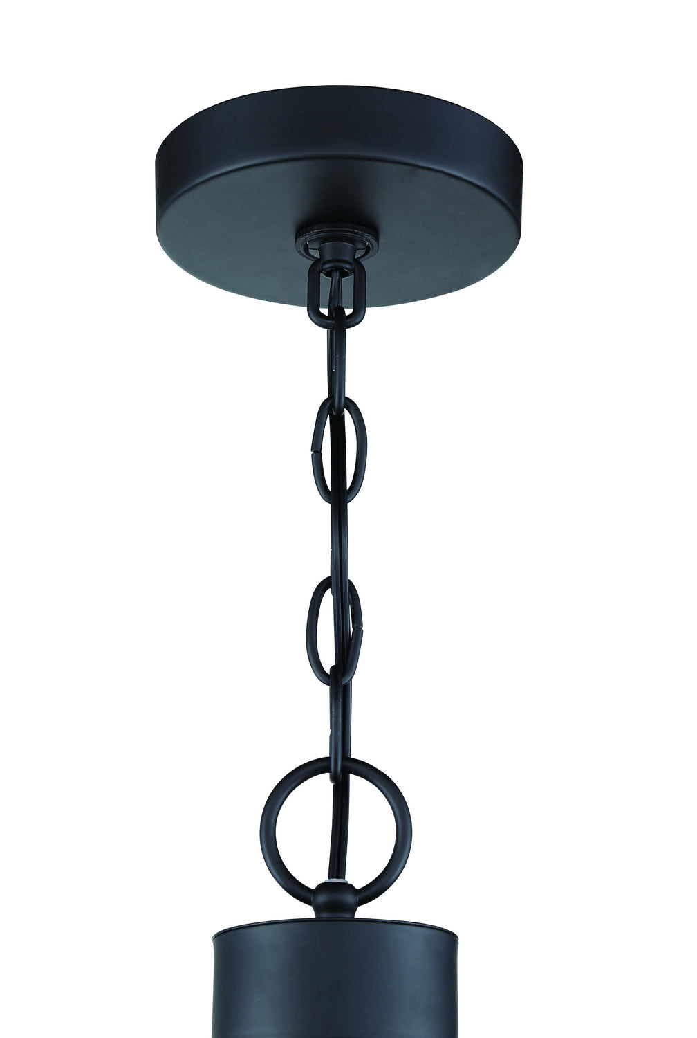 Que Five Light Pendant in Flat Black