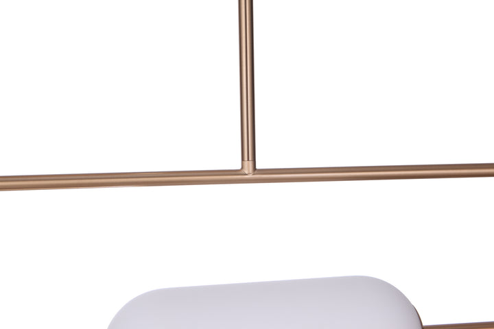 Tuli LED Island Pendant in Satin Brass