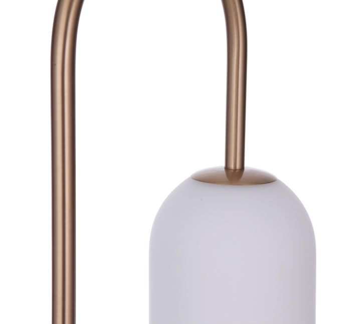 Tuli LED Pendant in Satin Brass