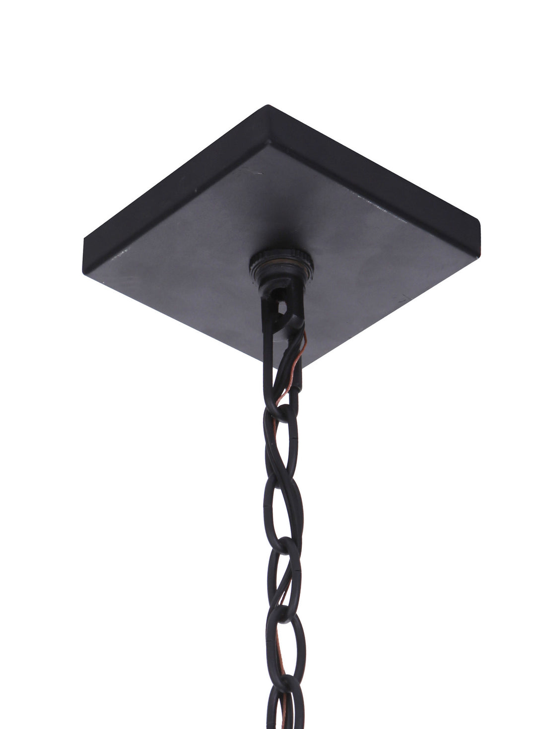 Becca One Light Outdoor Pendant in Textured Black