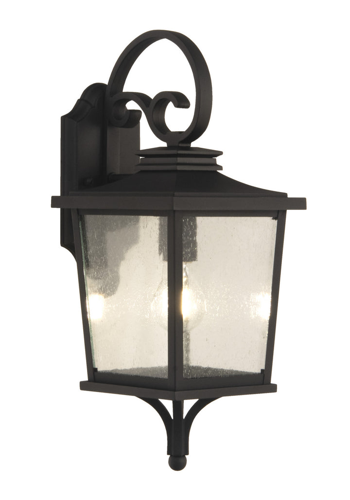 Tillman One Light Outdoor Wall Mount in Textured Black