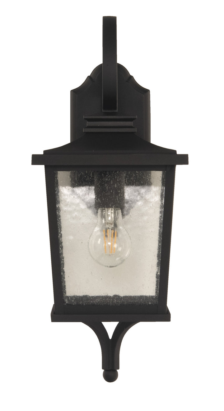 Tillman One Light Outdoor Wall Mount in Textured Black