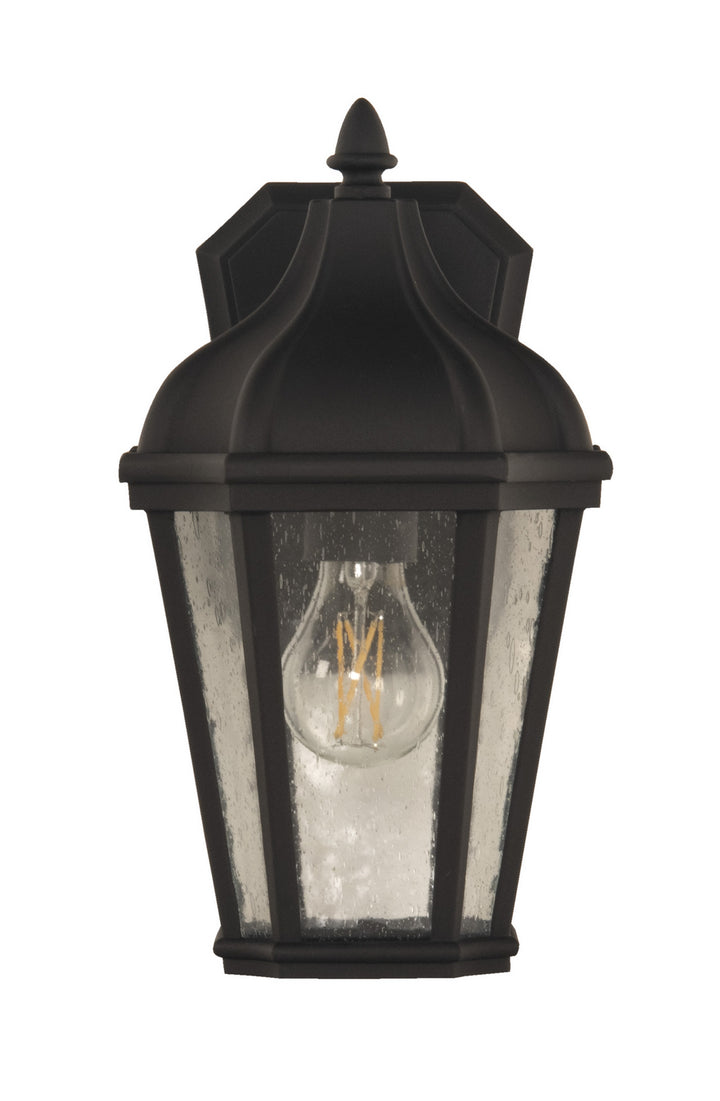 Briarwick One Light Outdoor Wall Mount in Textured Black