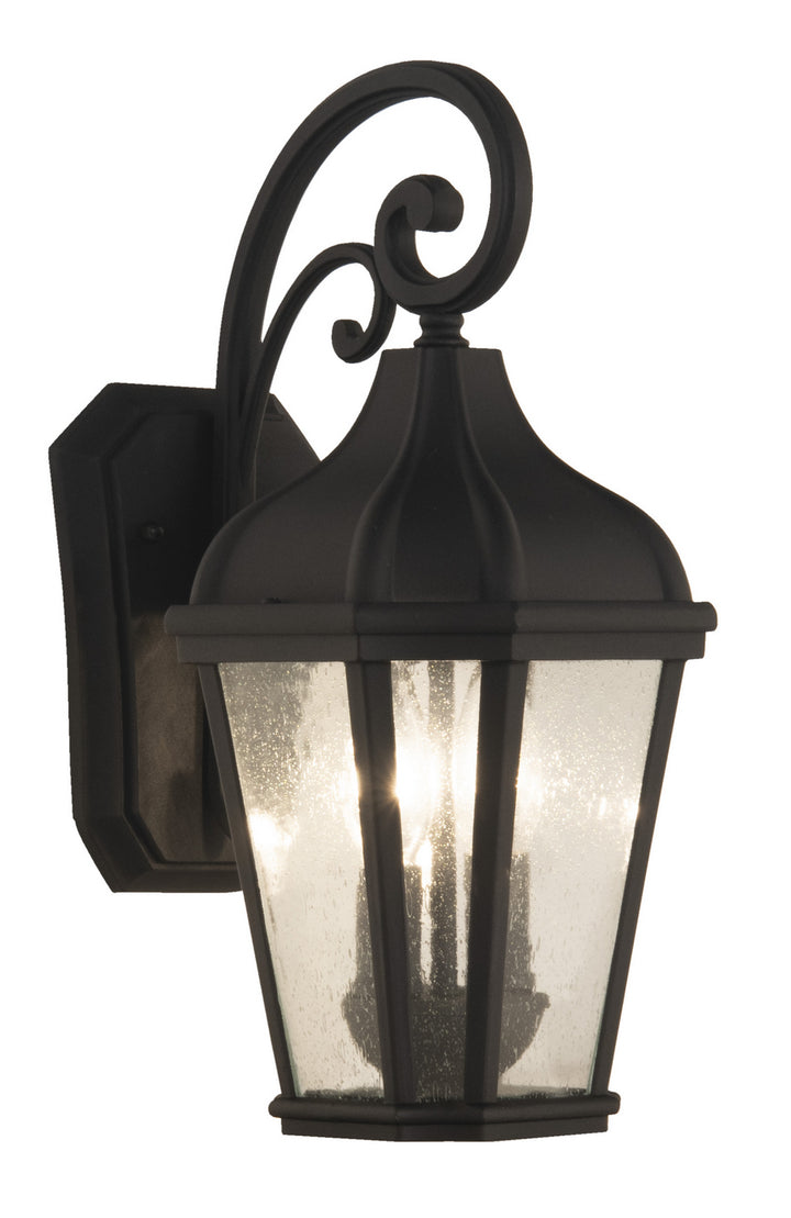 Briarwick Two Light Outdoor Wall Mount in Textured Black