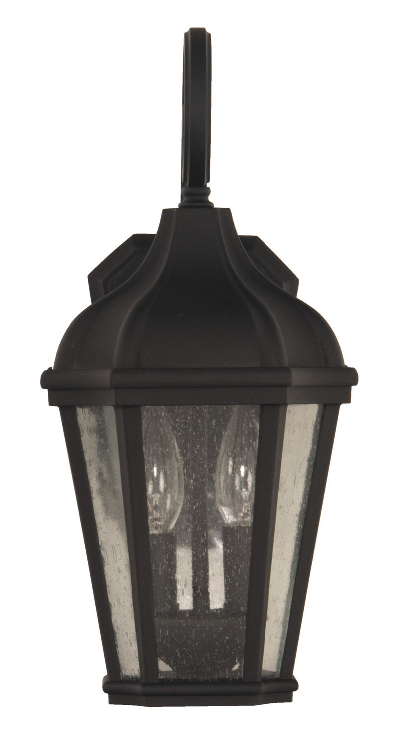 Briarwick Two Light Outdoor Wall Mount in Textured Black