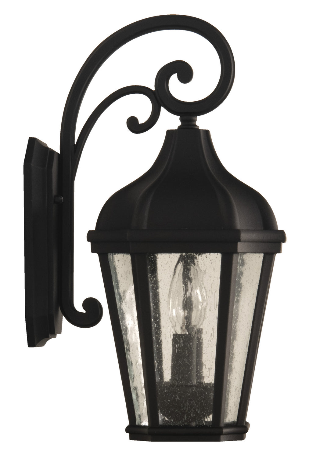 Briarwick Two Light Outdoor Wall Mount in Textured Black