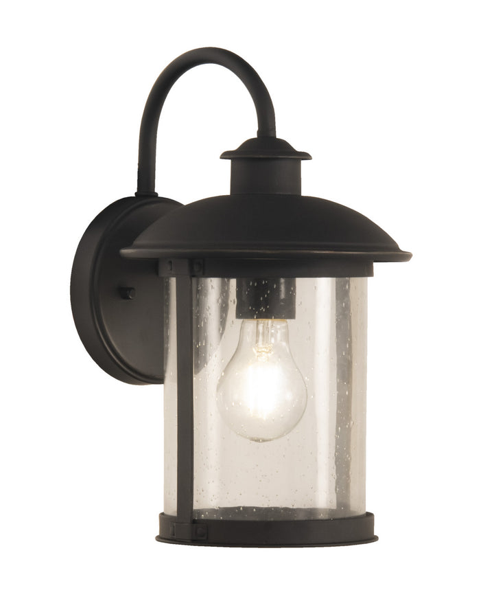 O'Fallon One Light Outdoor Wall Mount in Dark Bronze Gilded