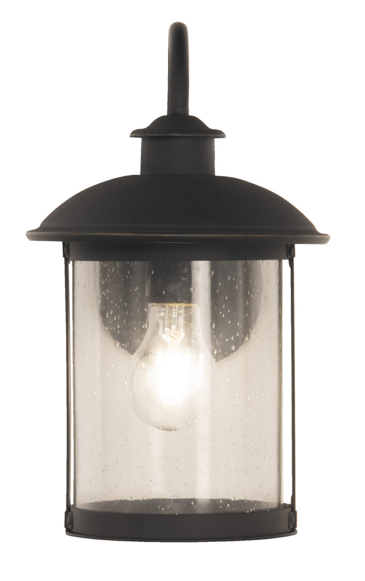 O'Fallon One Light Outdoor Wall Mount in Dark Bronze Gilded