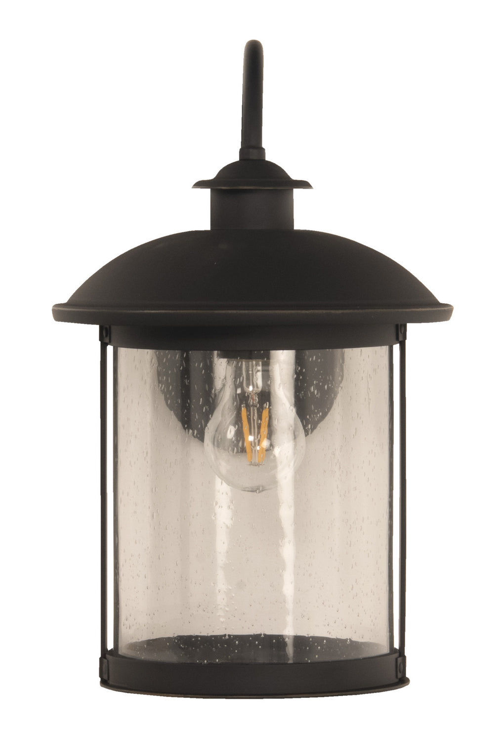 O'Fallon One Light Outdoor Wall Mount in Dark Bronze Gilded