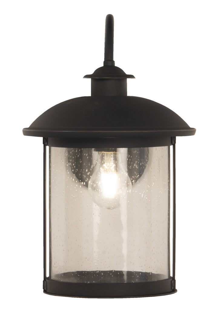 O'Fallon One Light Outdoor Wall Mount in Dark Bronze Gilded