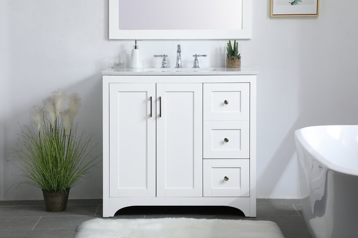 Elegant Lighting Single Bathroom Vanity