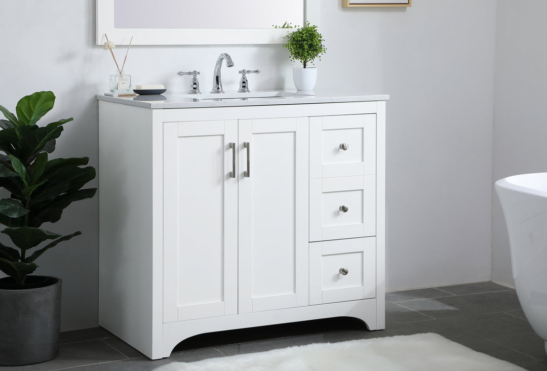 Elegant Lighting Single Bathroom Vanity