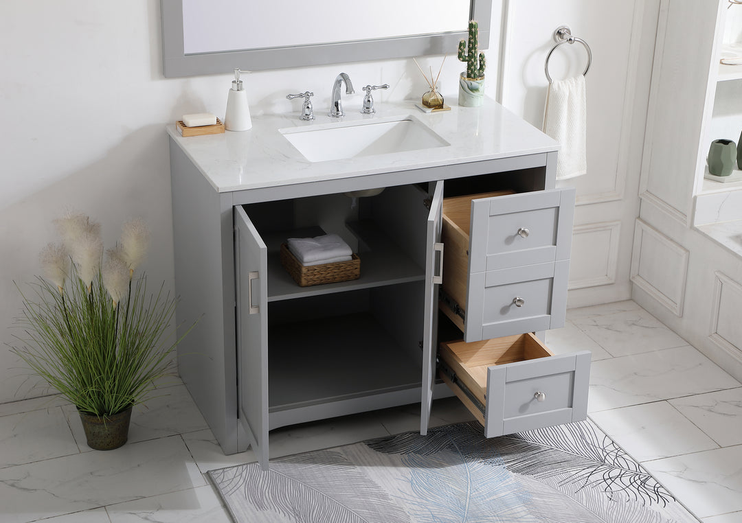 Elegant Lighting Single Bathroom Vanity