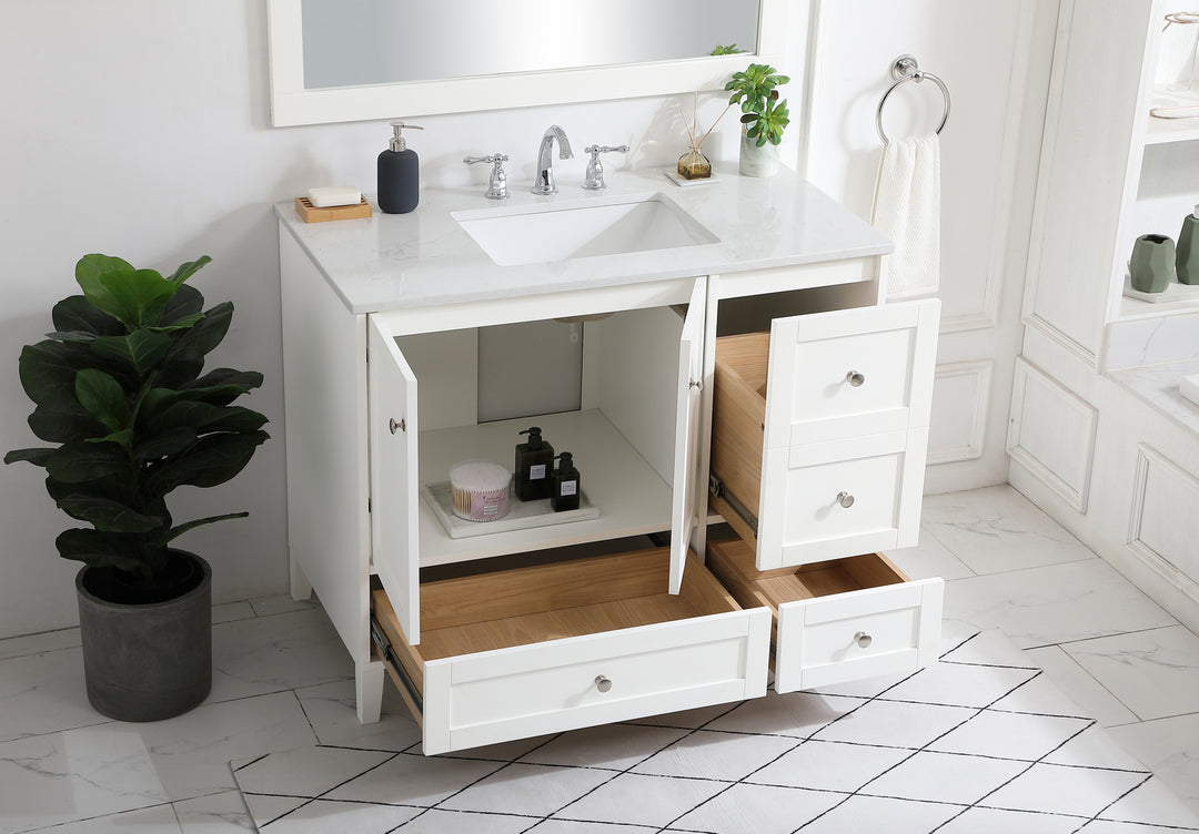 Elegant Lighting Single Bathroom Vanity
