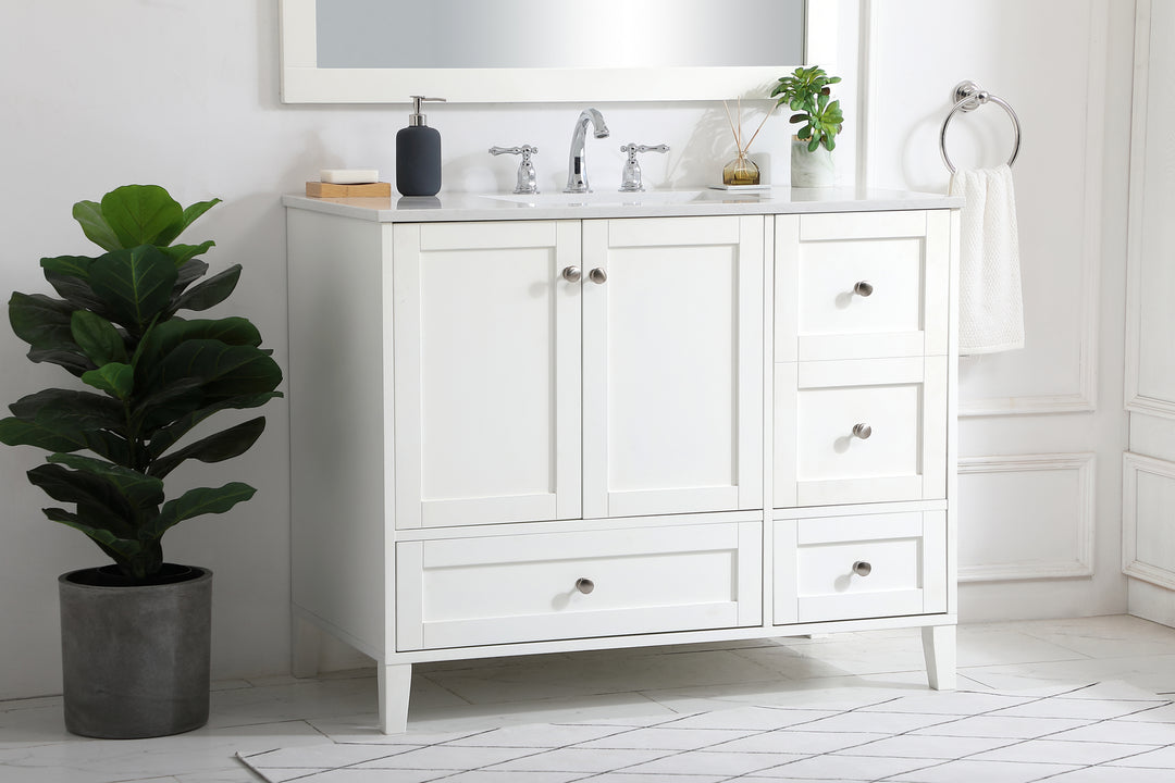 Elegant Lighting Single Bathroom Vanity