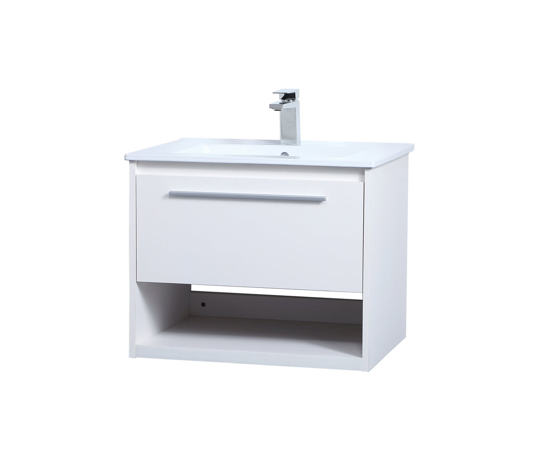 Elegant Lighting Single Bathroom Floating Vanity