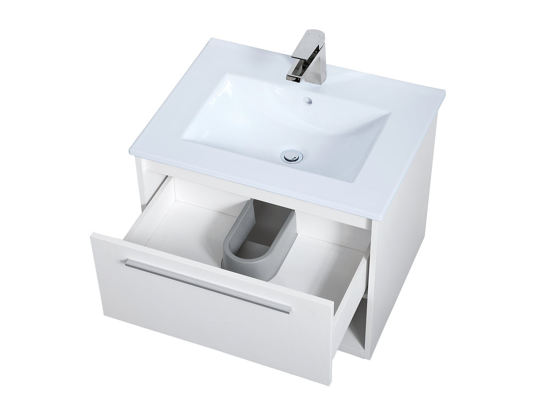 Elegant Lighting Single Bathroom Floating Vanity