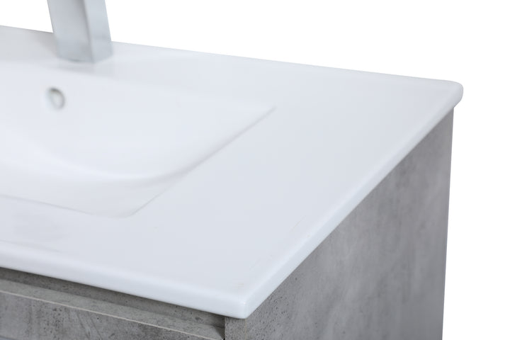 Elegant Lighting Single Bathroom Floating Vanity