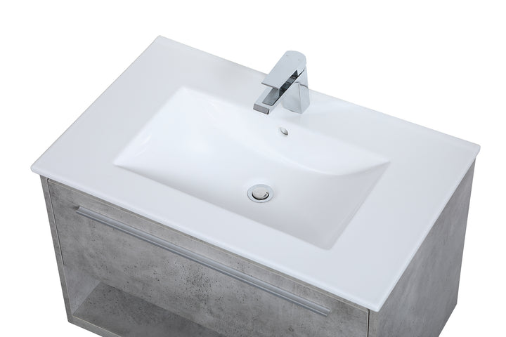 Elegant Lighting Single Bathroom Floating Vanity