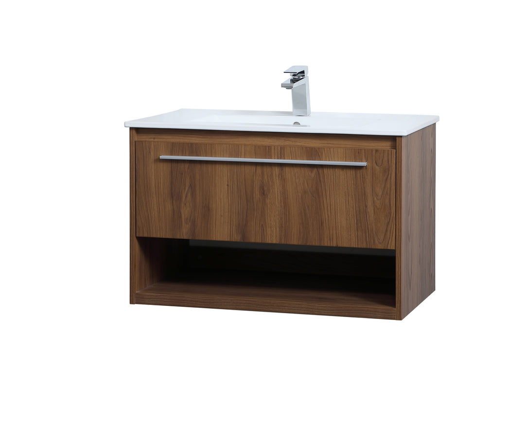 Elegant Lighting Single Bathroom Floating Vanity