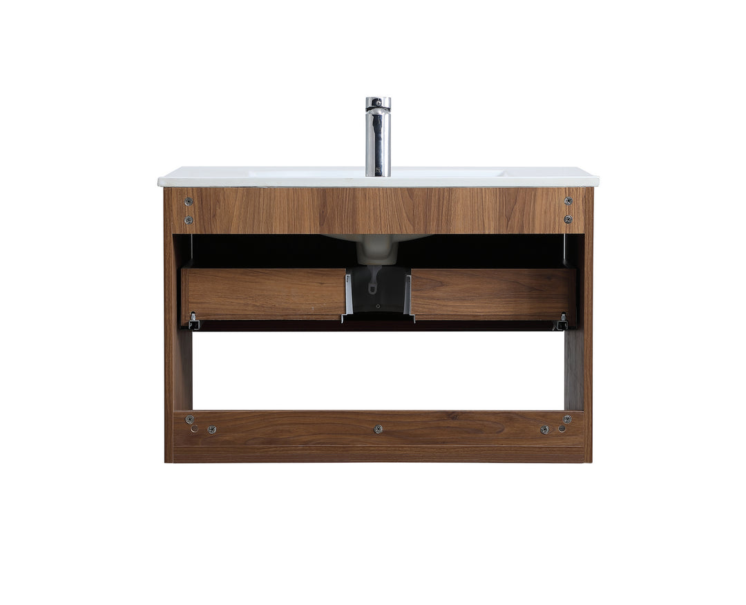 Elegant Lighting Single Bathroom Floating Vanity