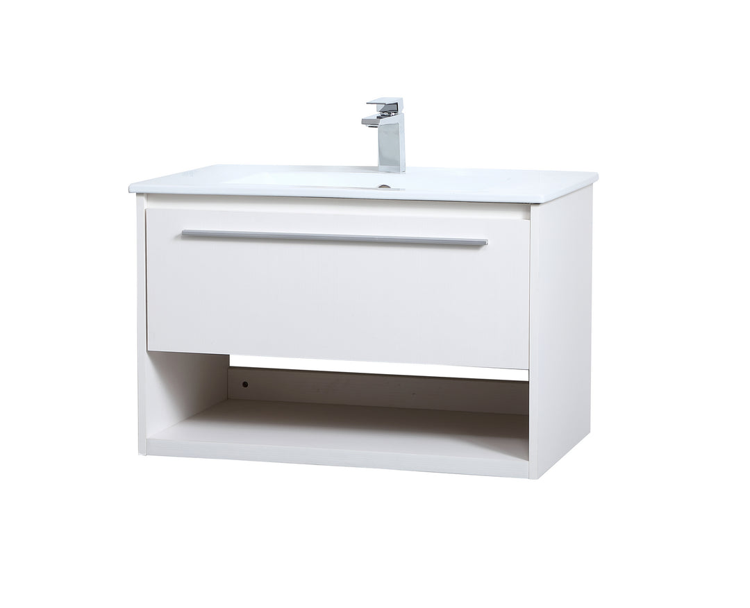 Elegant Lighting Single Bathroom Floating Vanity